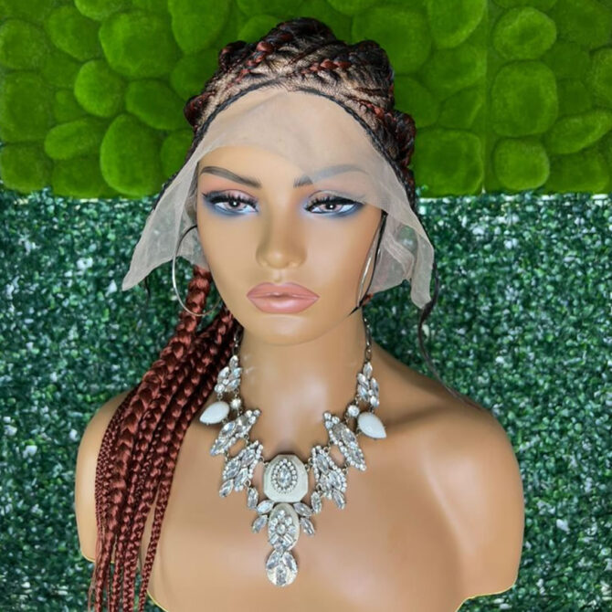 full lace cornrow wig