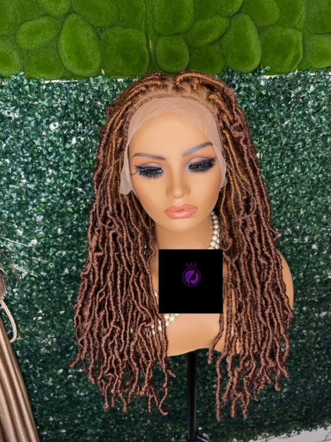 Faux locs Braided Wig