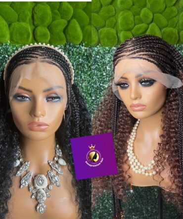 boho cornrow braids wigs