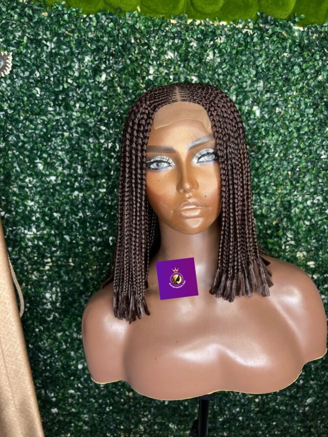 closure braids wig