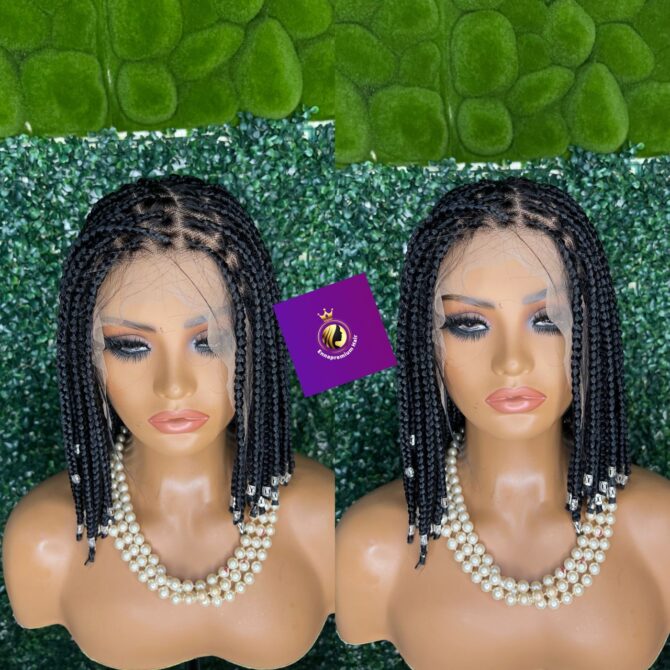 short braids knotless, braided wig,bob wigs ,box braids