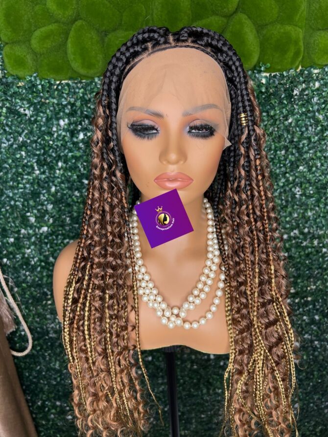 ombre braids wig