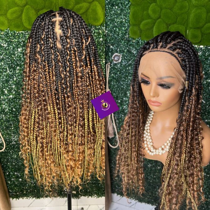 ombre braids wig