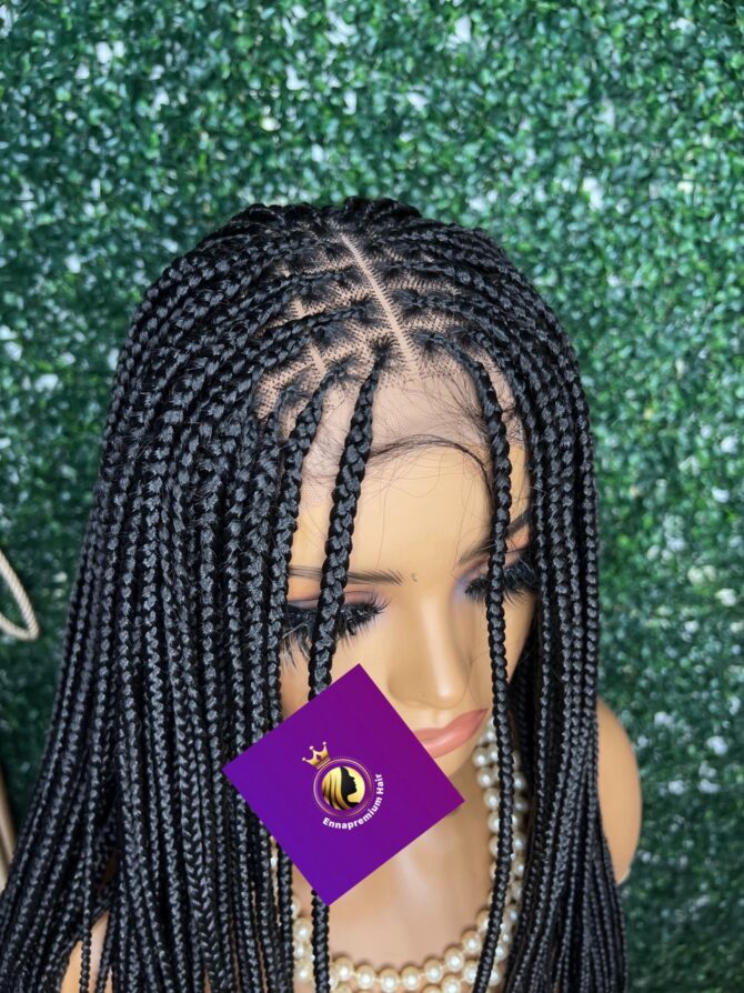 closure knotless braids