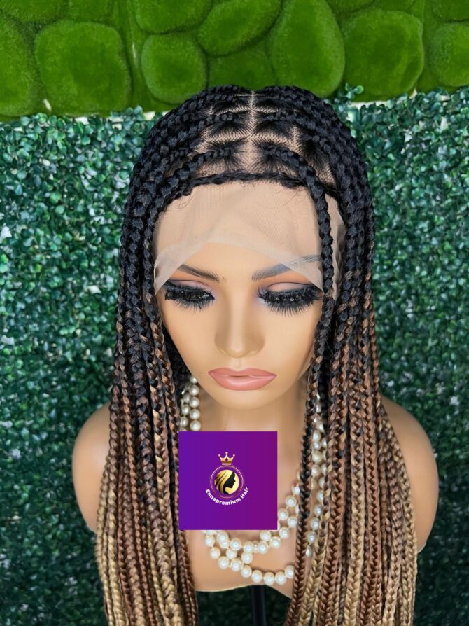 OMBRE BOX BRAIDS