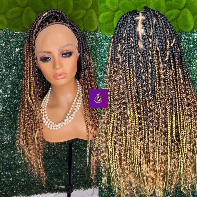 box braids wig