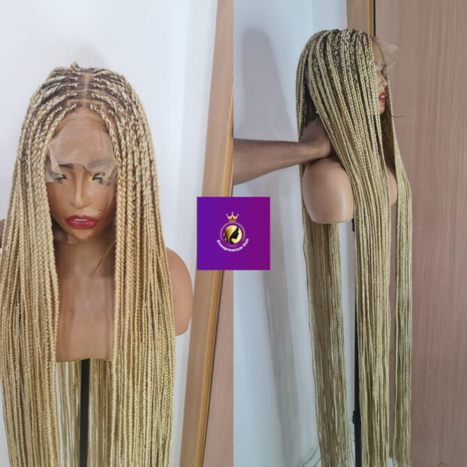 floor length braids