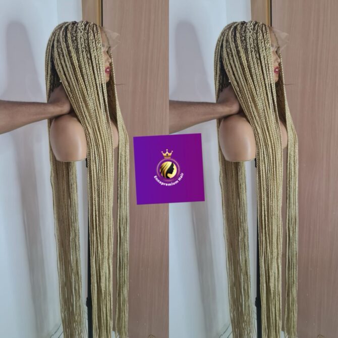 floor length braids